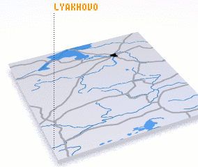 3d view of Lyakhovo