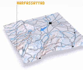 3d view of Ḩarf aş Şayyād