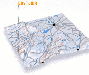 3d view of Bayt Jīdā