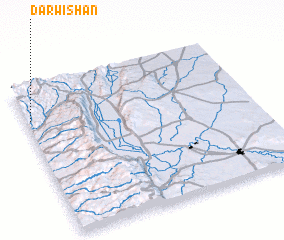 3d view of Darwīshān