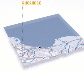 3d view of Akçakese