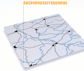 3d view of Raspopovskiye Dvoriki