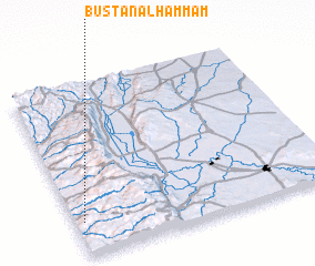 3d view of Bustān al Ḩammām