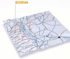 3d view of Bishrāḩ