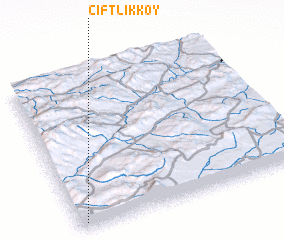 3d view of Çiftlikköy