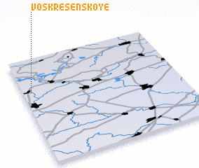 3d view of Voskresenskoye