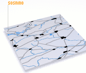 3d view of Sosnino