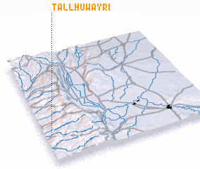 3d view of Tall Ḩuwayrī