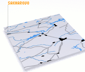 3d view of Sakharovo
