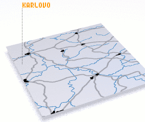 3d view of Karlovo