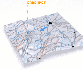 3d view of Aḑ Ḑahrāt