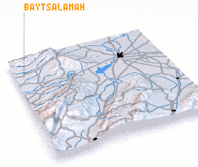 3d view of Bayt Salāmah