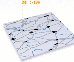 3d view of Semichëvo