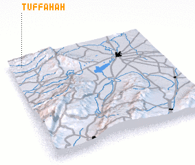 3d view of Tuffāḩah