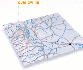 3d view of ‘Ayn Laylūn