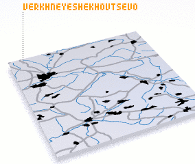 3d view of Verkhneye Shekhovtsevo