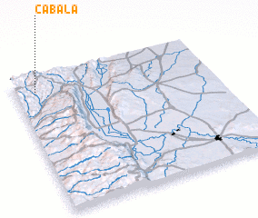 3d view of Çabala