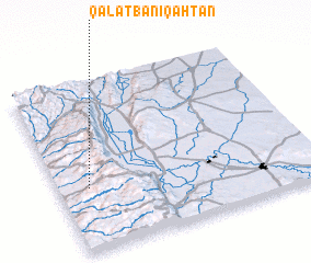 3d view of Qal‘at Banī Qaḩţān