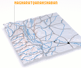 3d view of Maghārat Qarah Sha‘bān