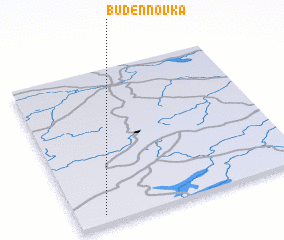 3d view of Budënnovka