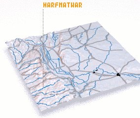 3d view of Ḩarf Matwar