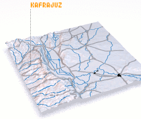 3d view of Kafr ‘Ajūz