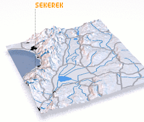 3d view of Sekerek