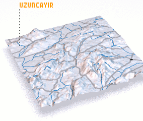 3d view of Uzunçayır