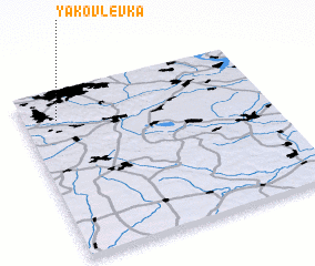 3d view of Yakovlevka