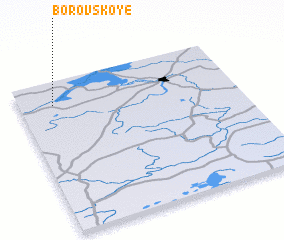 3d view of Borovskoye