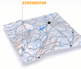 3d view of Ash Sharīfah