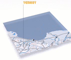 3d view of Yeniköy