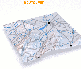 3d view of Bayt Ayyūb