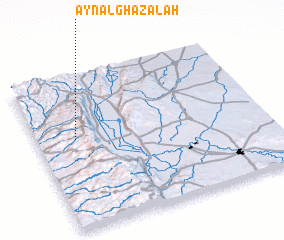 3d view of ‘Ayn al Ghazālah