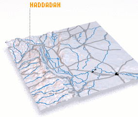 3d view of Ḩaddādah