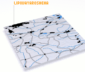 3d view of Lipovaya Rosheha