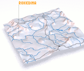 3d view of Rokʼē Dīma