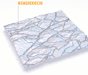 3d view of Aşağıekecik