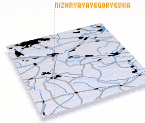 3d view of Nizhnyaya Yegorʼyevka