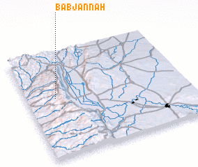 3d view of Bāb Jannah