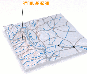 3d view of ‘Ayn al Jawzah