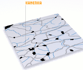 3d view of Kamenka