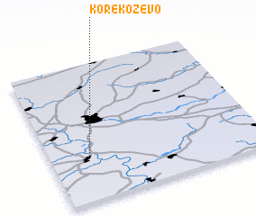 3d view of Korekozevo