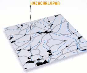 3d view of Kozacha Lopanʼ