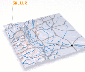 3d view of Sallūr