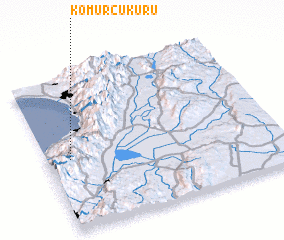 3d view of Kömürçukuru