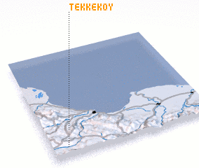 3d view of Tekkeköy