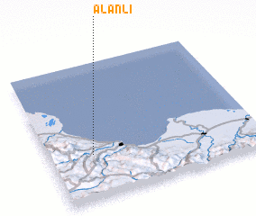 3d view of Alanlı