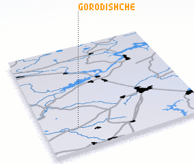 3d view of Gorodishche