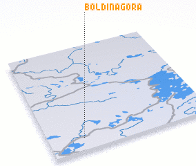 3d view of Boldina Gora